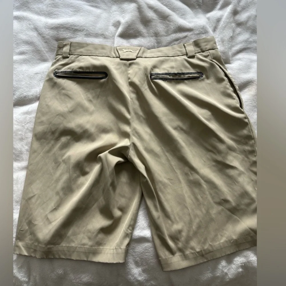 Bundle of 2 - Slazenger Tan Khaki Slazenger Men’s Golf Shorts Size 34